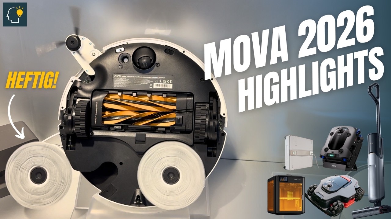 Dieser Saugroboter erreicht JEDEN Winkel 😳 | MOVA Launch Event 2026
