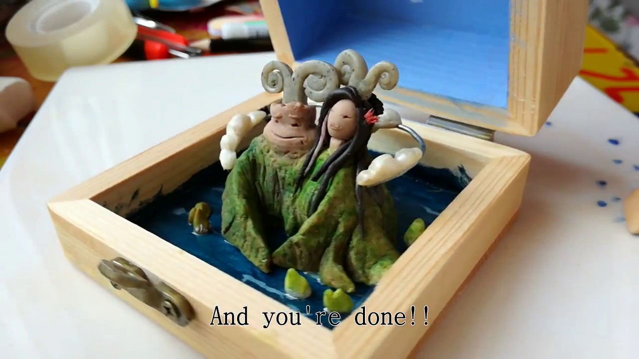 Lava Pixar Polymer Clay Tutorial