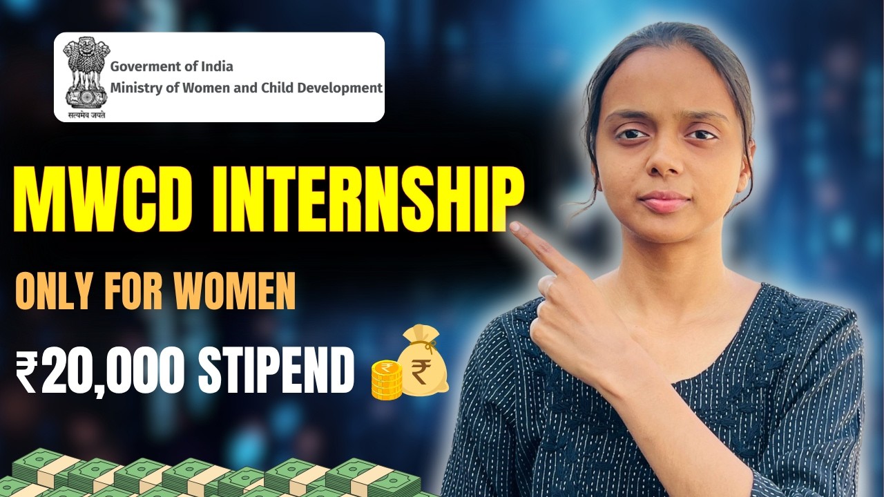 Ministry of Women & Child Development Internship 2026 | Apply Online