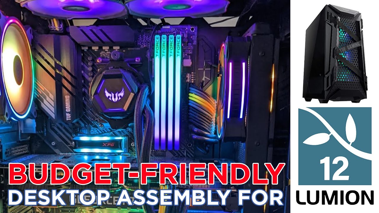 DESKTOP ASSEMBLY FOR 3D GAMES/SOFTWARE-BUDGET FRIENDLY