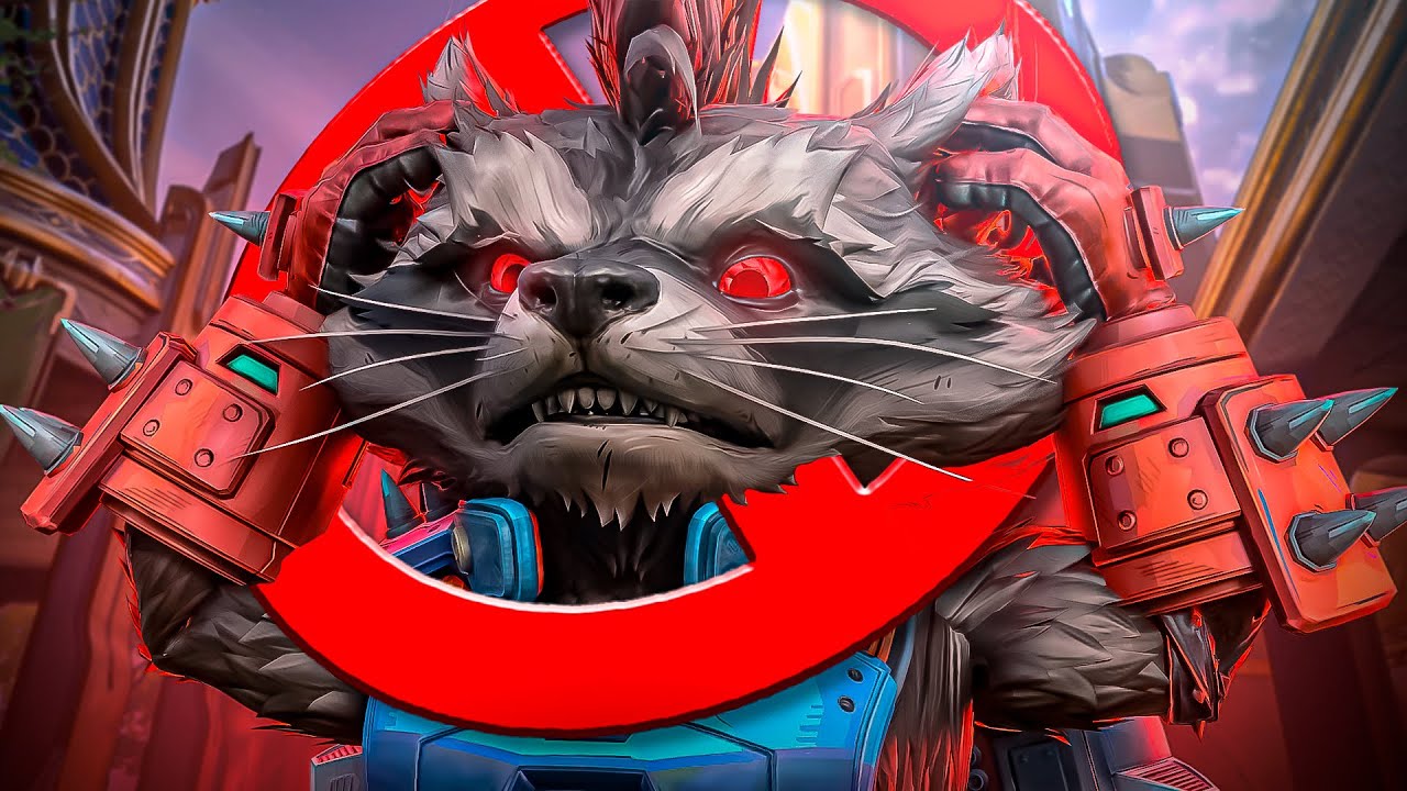 ROCKET RACCOON ES EL NUEVO PERMA BAN en MARVEL RIVALS?