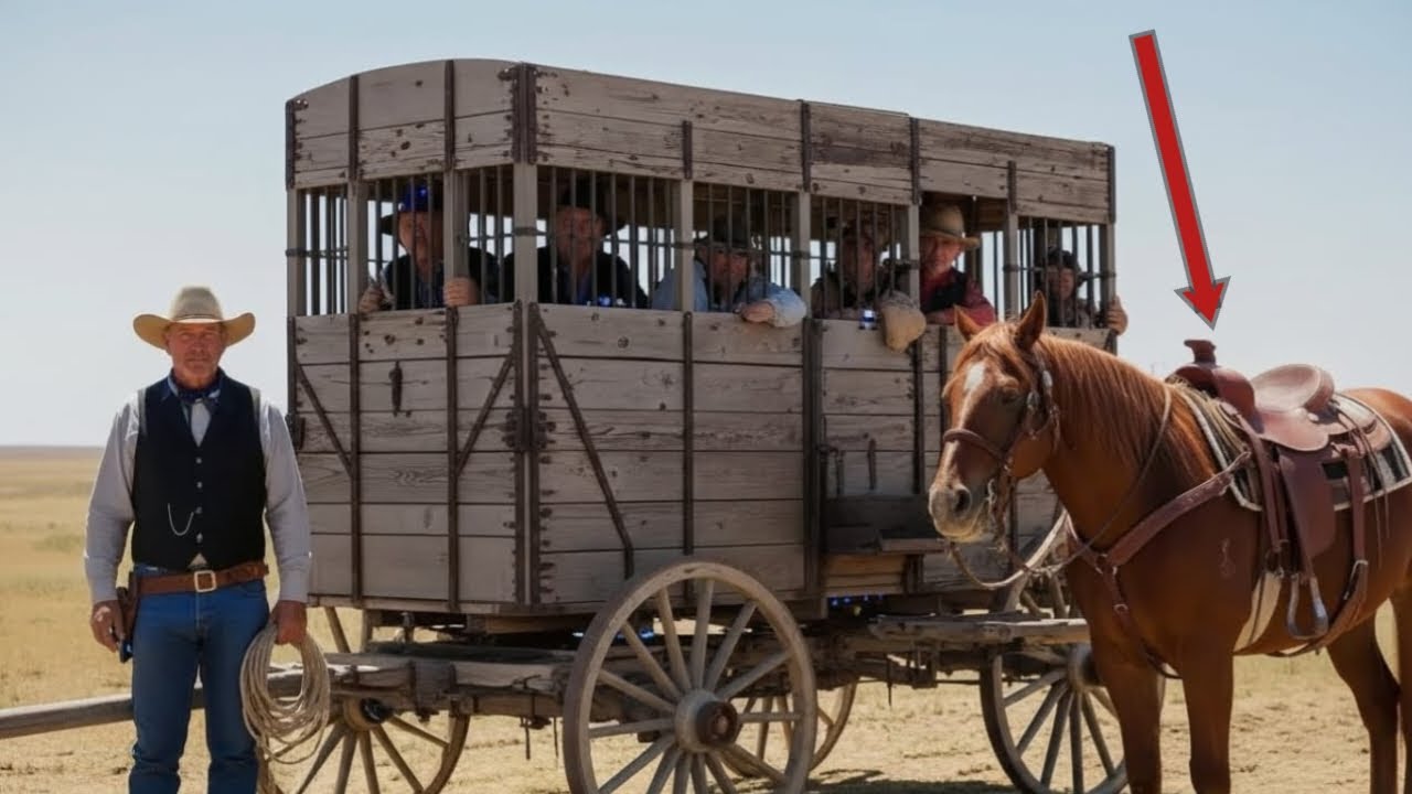 Desert Shadows: What Lurks Inside the Abandoned Prison Wagon.