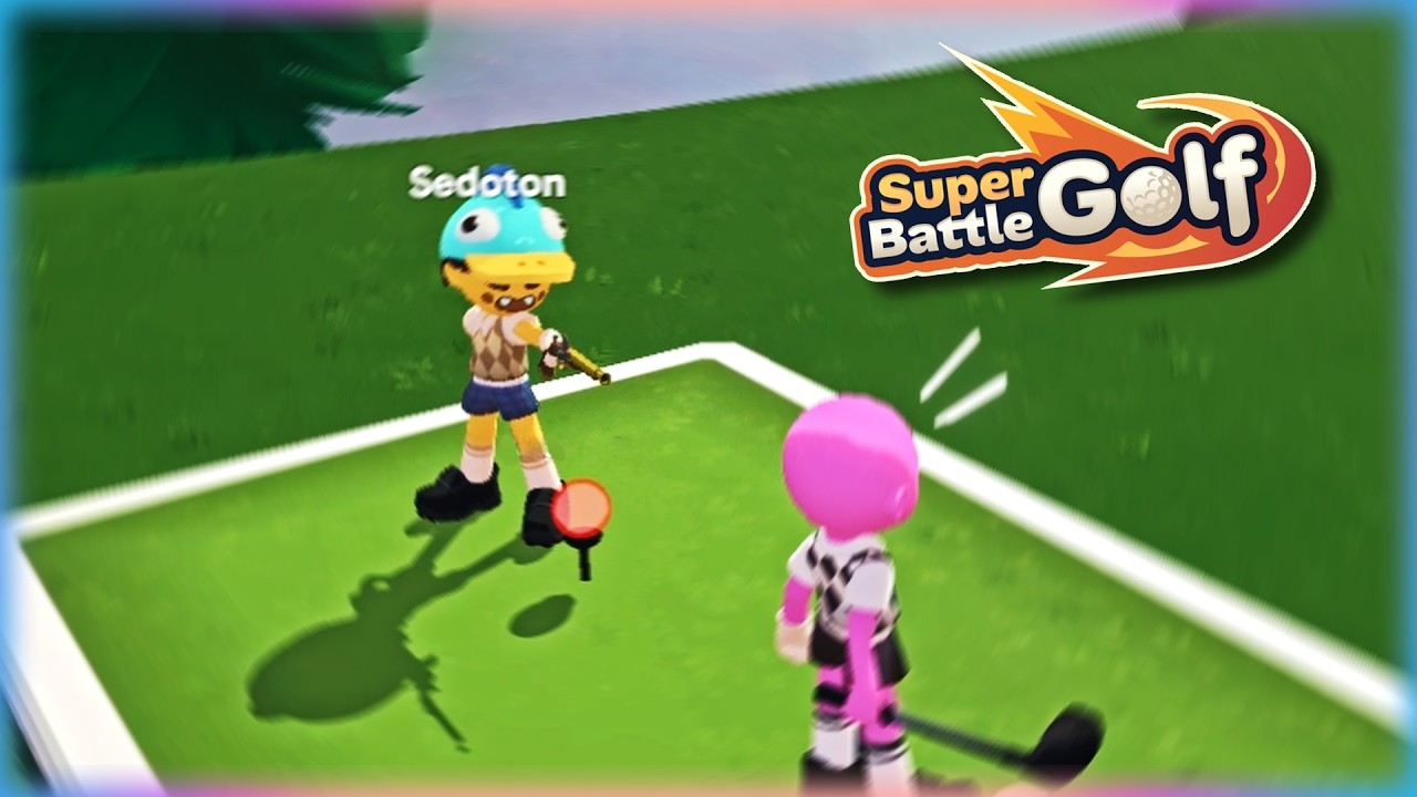 They added guns to a golf game.... (Super Battle Golf)