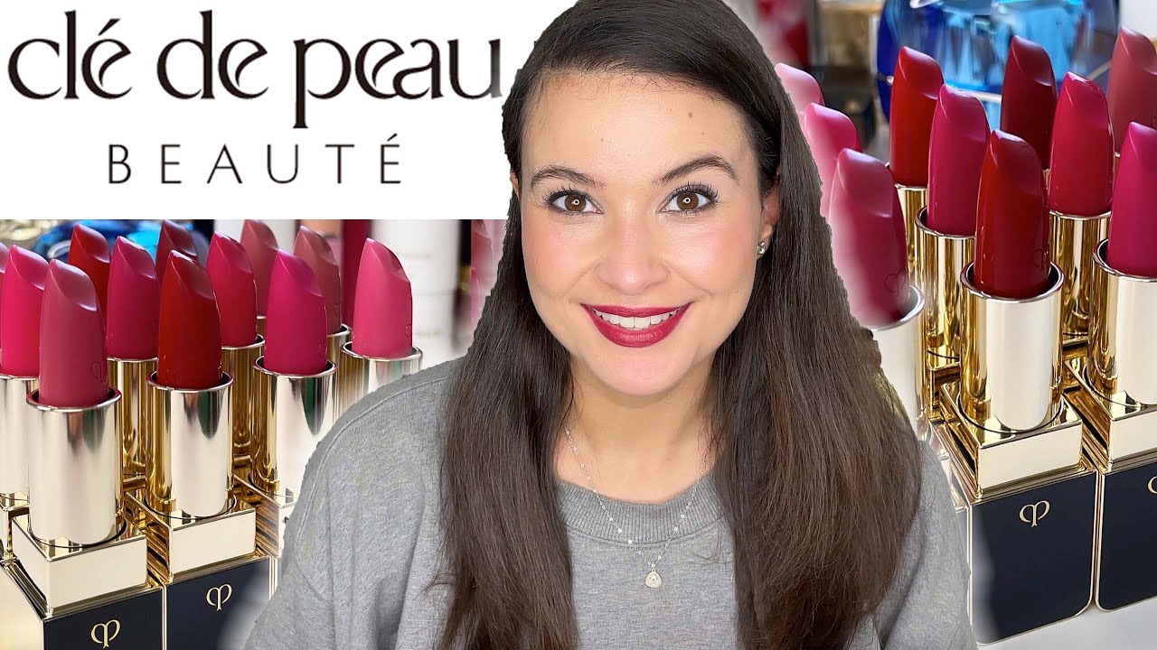 NEW Clé de Peau Lipsticks | Swatch Party