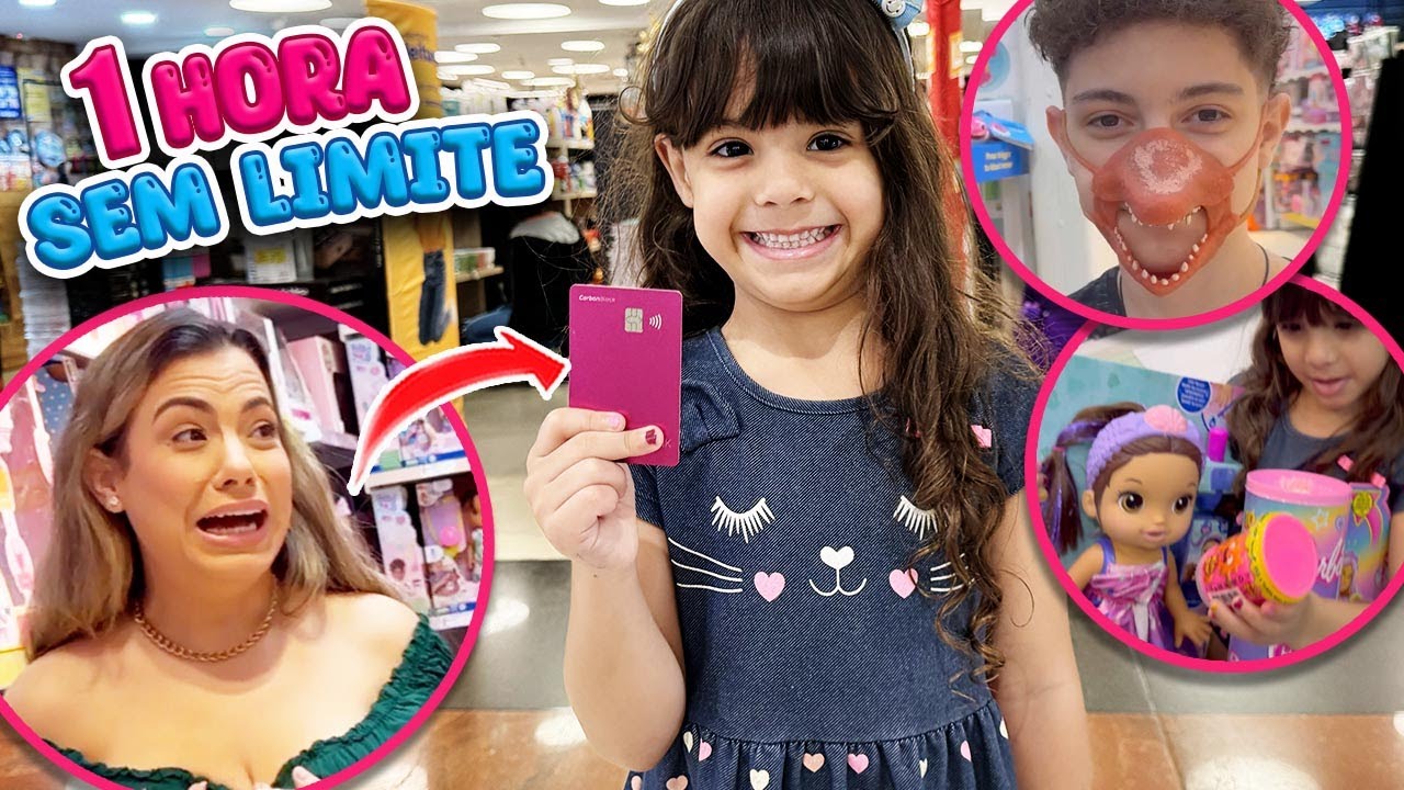 1 HORA PARA MINHA FILHA COMPRAR O QUE QUISER COM MEU CARTÃO DE CRÉDITO  | Kathy Castricini
