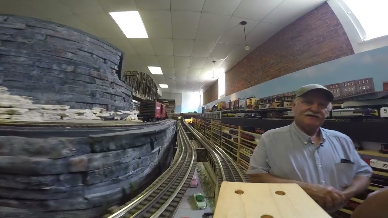 Touring our layout at MrMuffin'sTrains