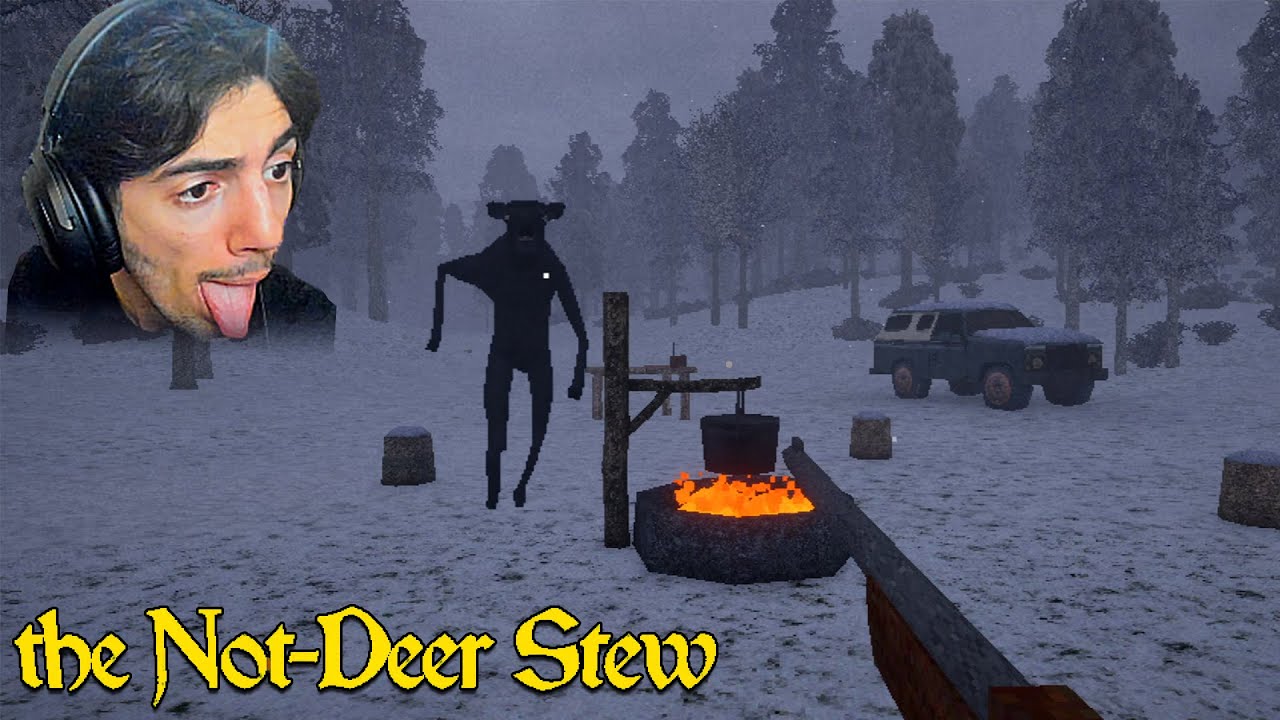 Looks like I'm having some DEER stew tonight!