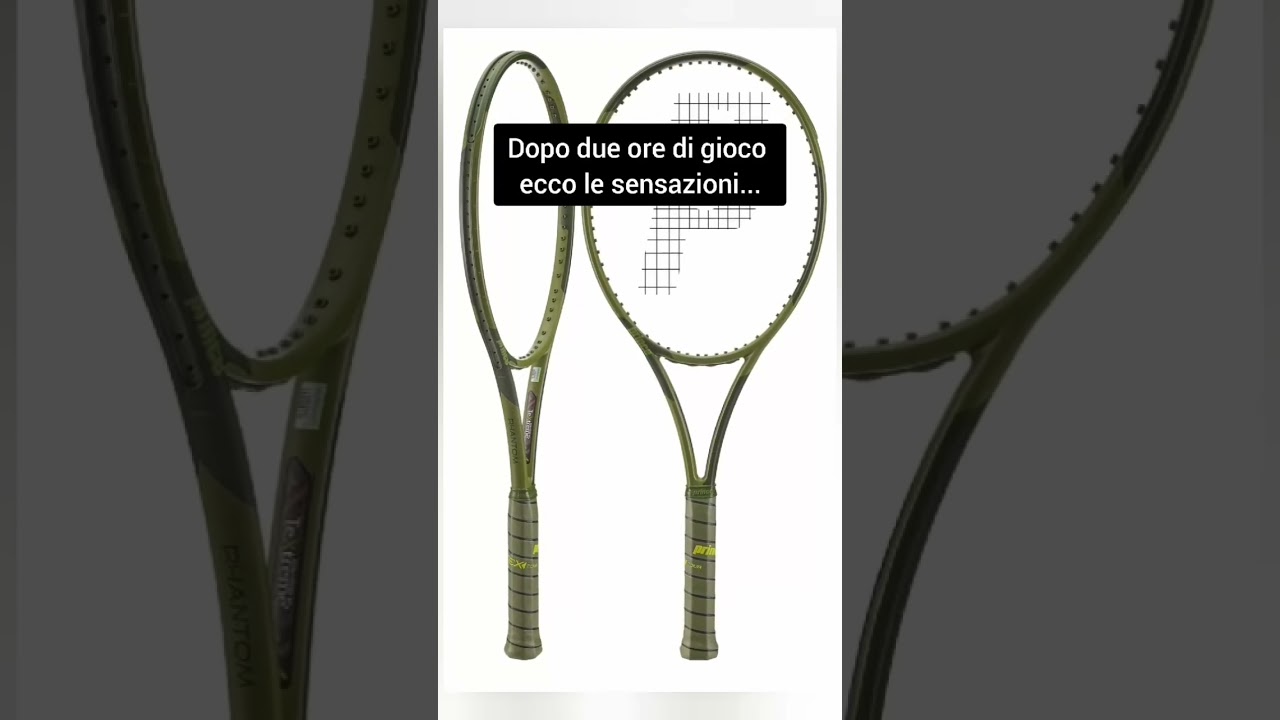 Racchetta Prince Phantom 100X 2024 Test  #tennis #princetennis #racquet #tennislife #racchette #test