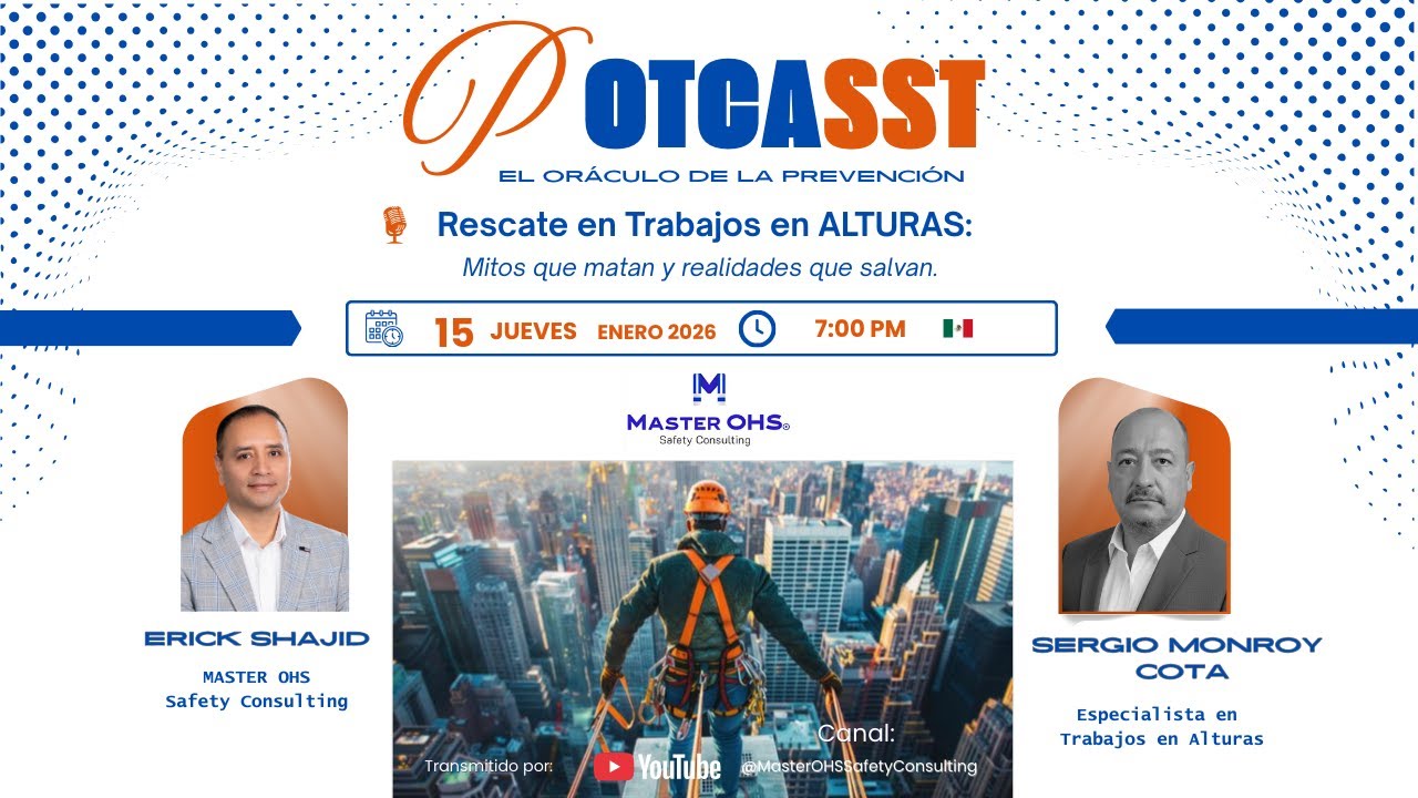 Rescate en Trabajos en ALTURAS: Mitos que matan y realidades que salvan.