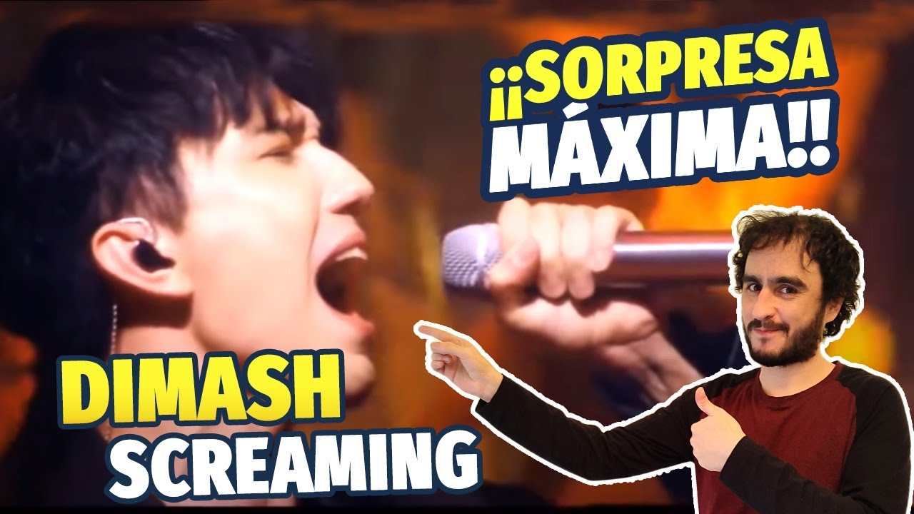🎶 SCREAMING - DIMASH  🎶 REACCIÓN