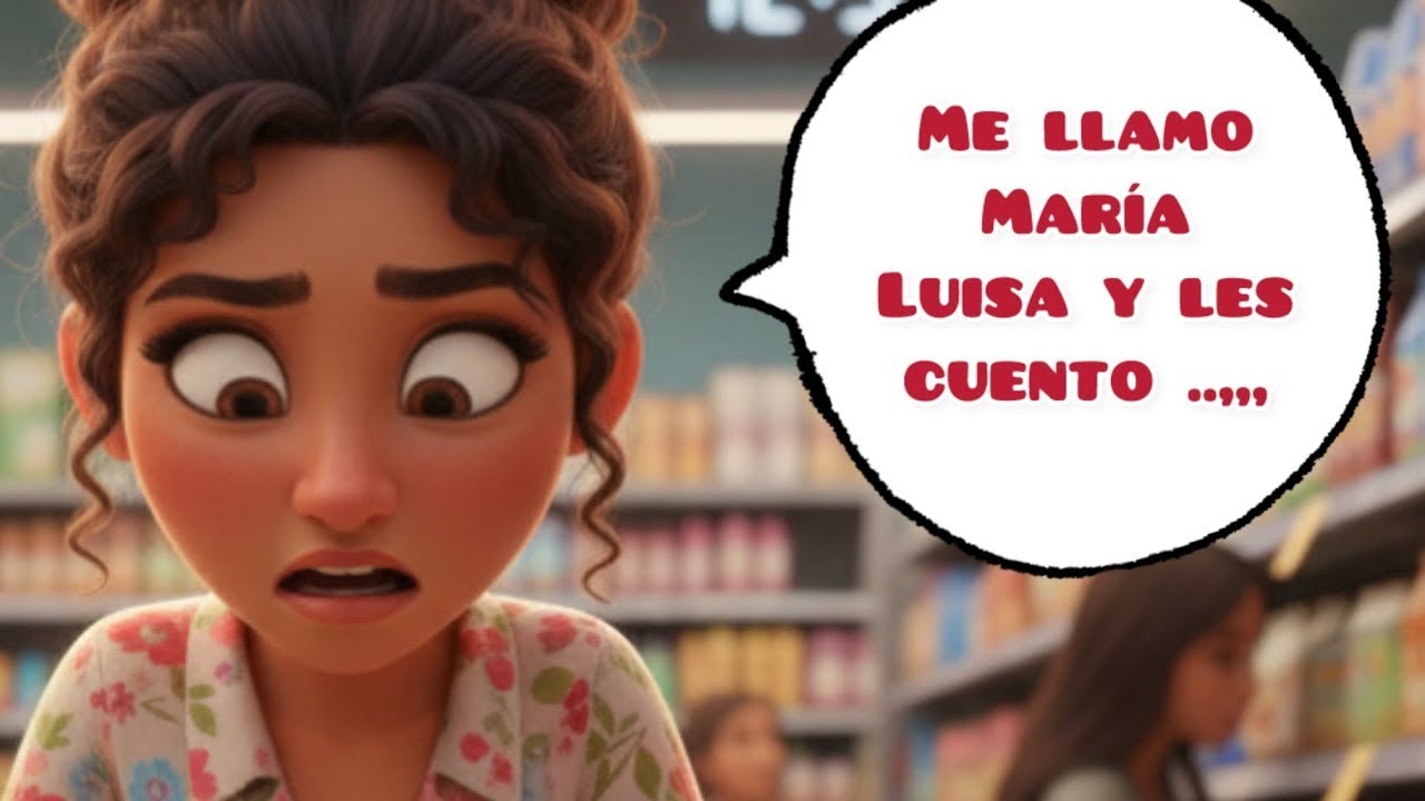Aprende hablar español con historia  de la vida diaria. 