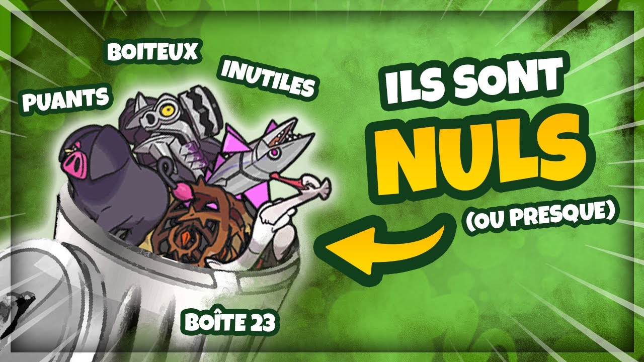 Les Pokémon les plus NULS des versions Écarlate et Violet (ou presque)