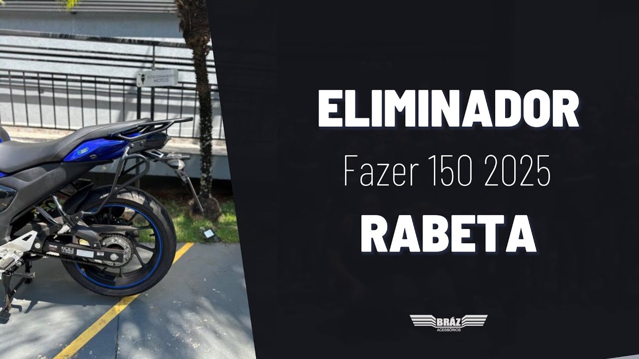 Eliminador de rabeta para Yamaha Fazer 150 FZ15