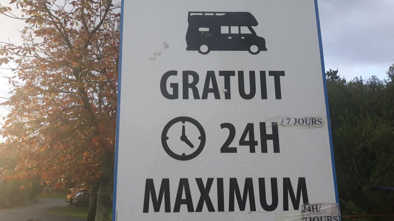 AIRE CAMPING-CAR GRATUIT EN BORD DE MER A MOLIETS ET MAA (LANDES)