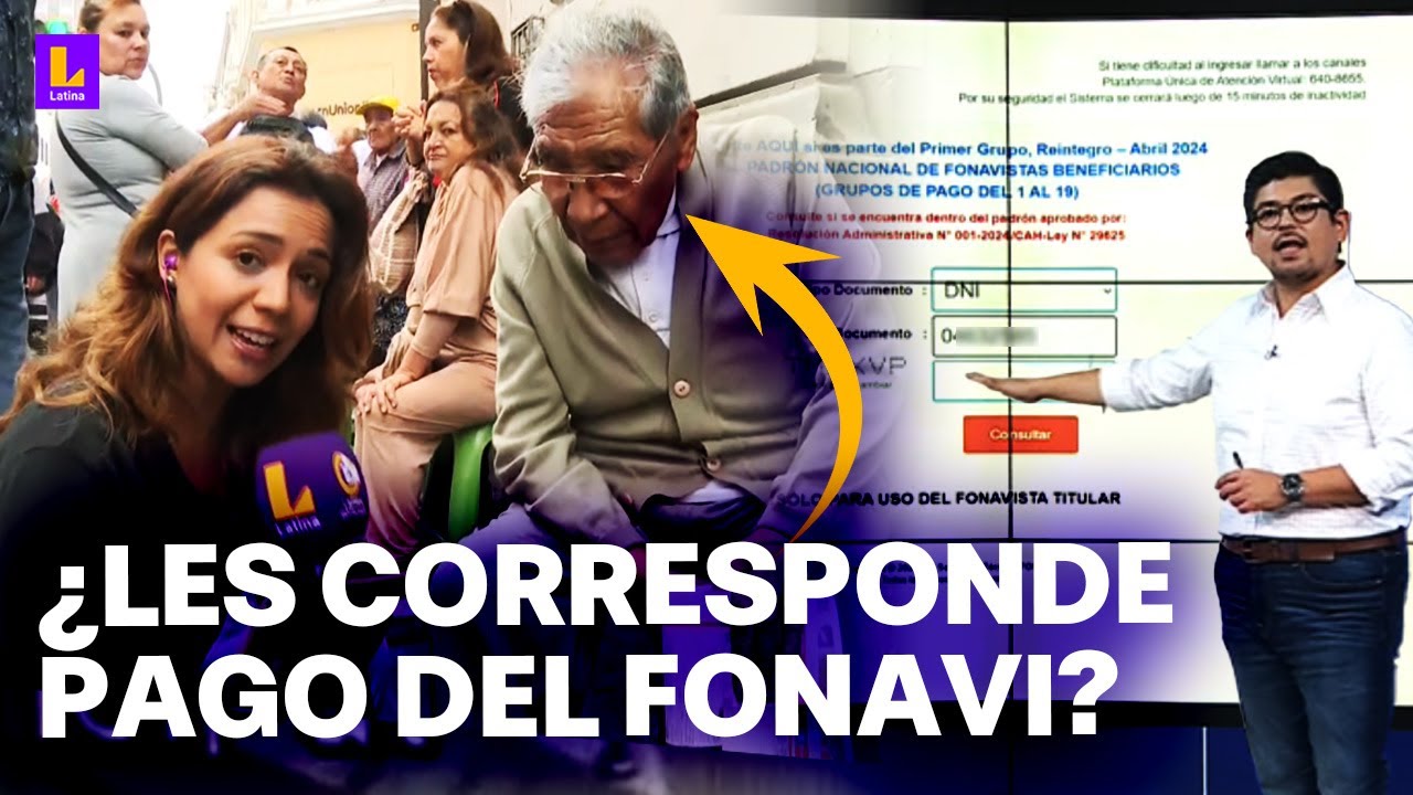 Devoluci&oacute;n del Fonavi en Lima: Verificamos a qu&eacute; adultos mayores les corresponde el pago