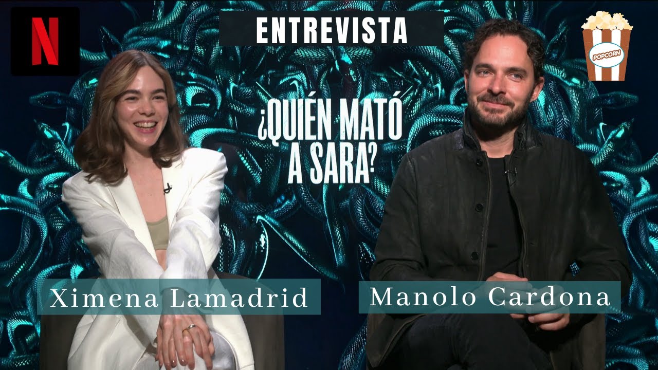 XIMENA LAMADRID y MANOLO CARDONA en entrevista hablan de la última temporada de ¿QUIÉN MATÓ A SARA?