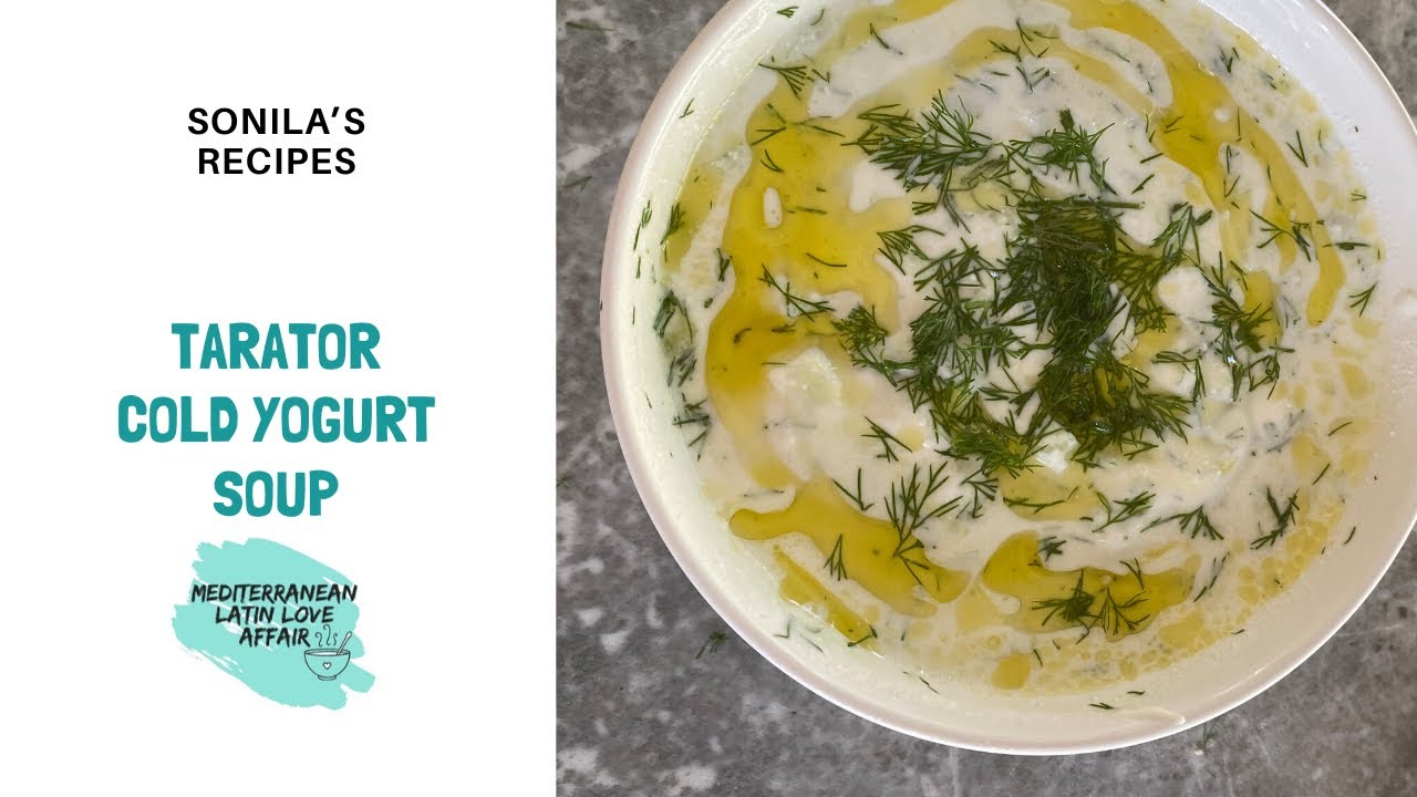 Tarator - Cold Yogurt & Cucumber Soup