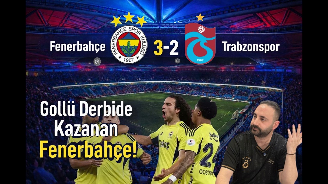 5 Gollü Derbi: Trabzonspor 2-3 Fenerbahçe #keşfet #fenerbahçe #trabzonspor #derbi #süperlig