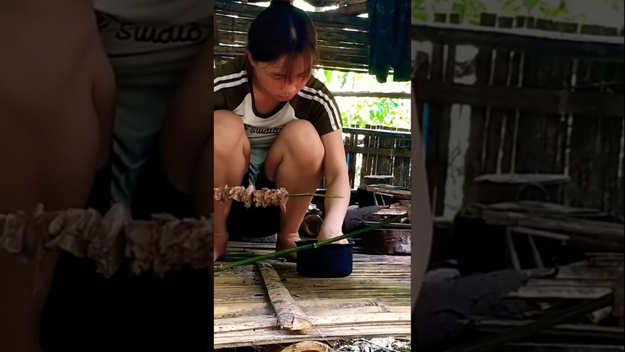 survival in the rainforest #survival #solocampingcooking #solosurvival