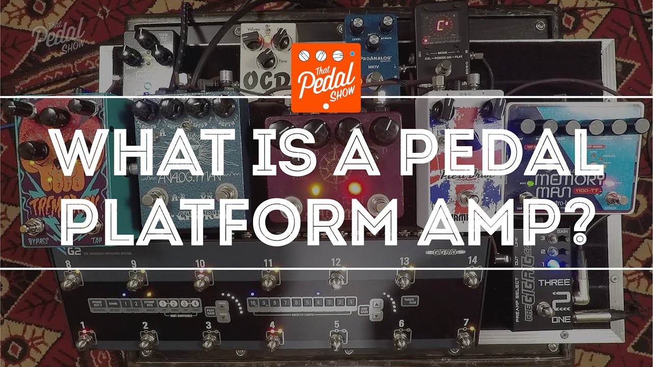 That Pedal Show &ndash; Wampler Bravado: What Is A Pedal Platform Amp Anyway?