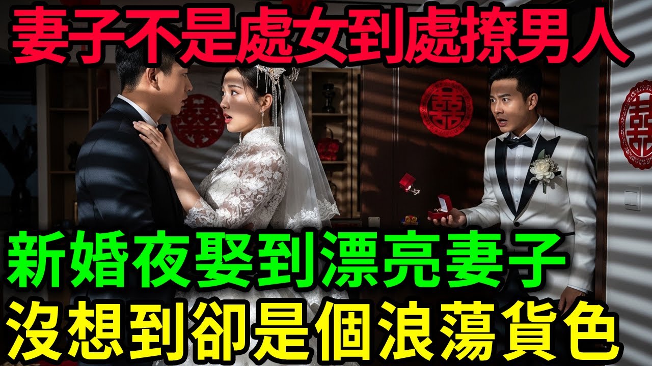 妻子不是處女到處撩男人！新婚夜娶到漂亮妻子，沒想到卻是個浪蕩貨色！#大案紀實#呂鵬#呂鵬大案紀實#尚文