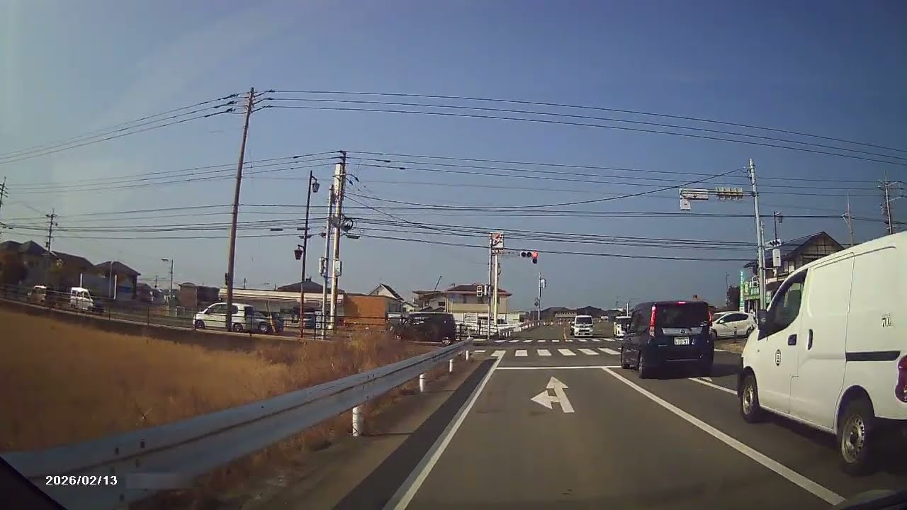 ドラレコ映像・福津市 ～ 福間→津屋崎