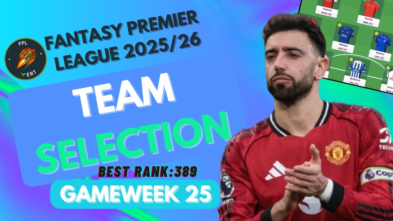 FPL GW25 TEAM SELECTION | EKITIKÉ 🔥 SAKA INJURY 🤕BEST RANK 389th | Fantasy Premier League Tips 25/26