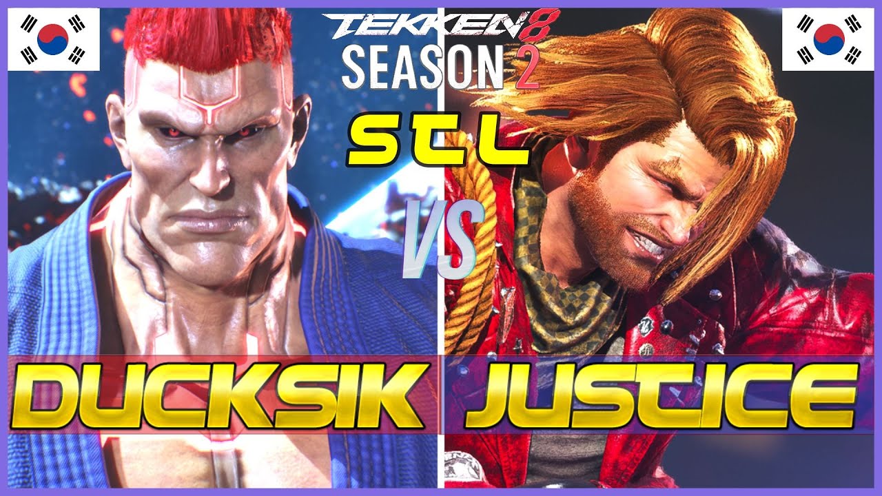 T8 ▰ Park DuckSik (Jack-8) Vs Justice (Paul) ▰ 2025 STL S1 DAY2 - Tekken 8