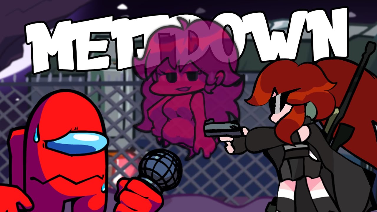 Hello, Red~ | FNF Meltdown, But Tactie Sings it! ft. Red & Ghost GF (FNF Impostor V4 Meltdown Cover)