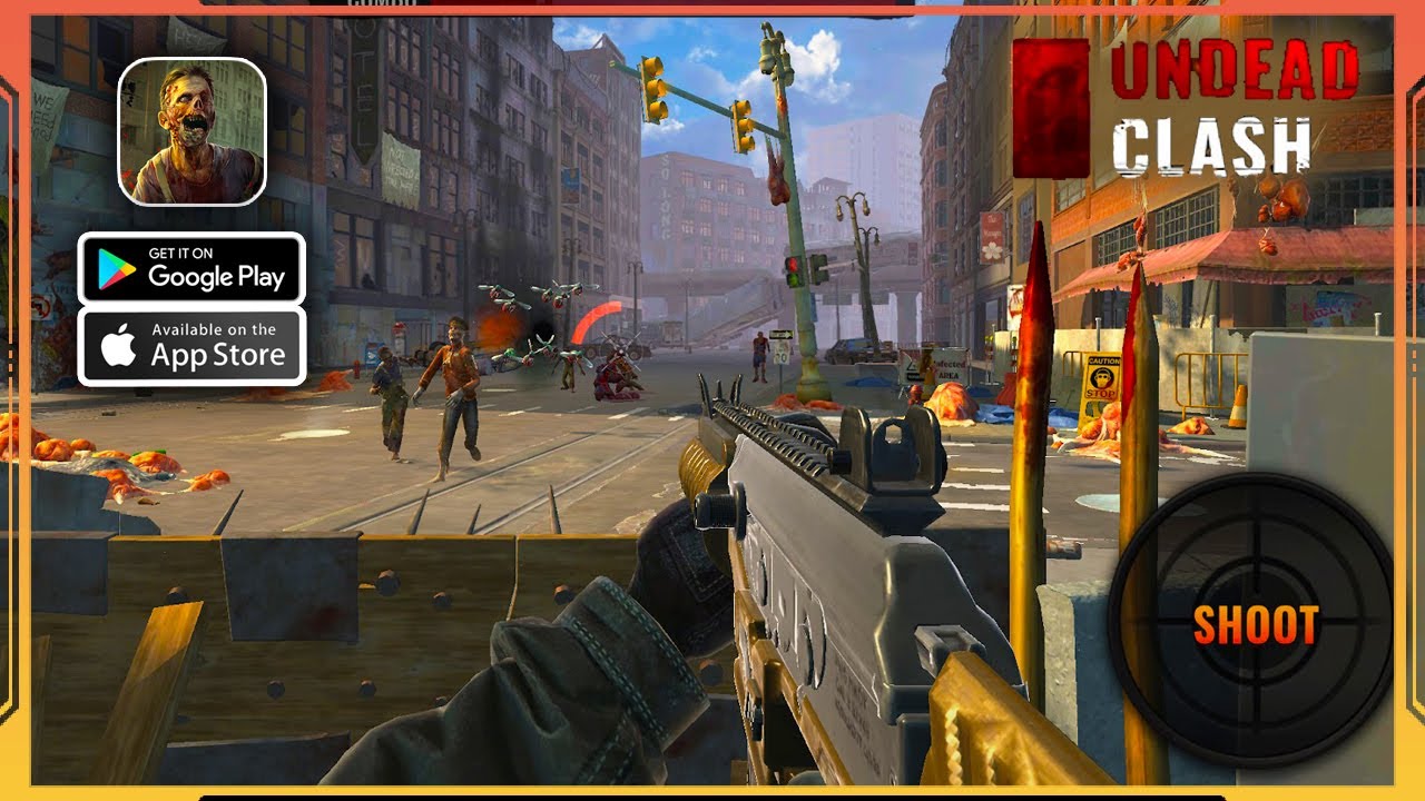 Undead Clash Zombie Games 3D Gameplay (Android, iOS) - Part 1