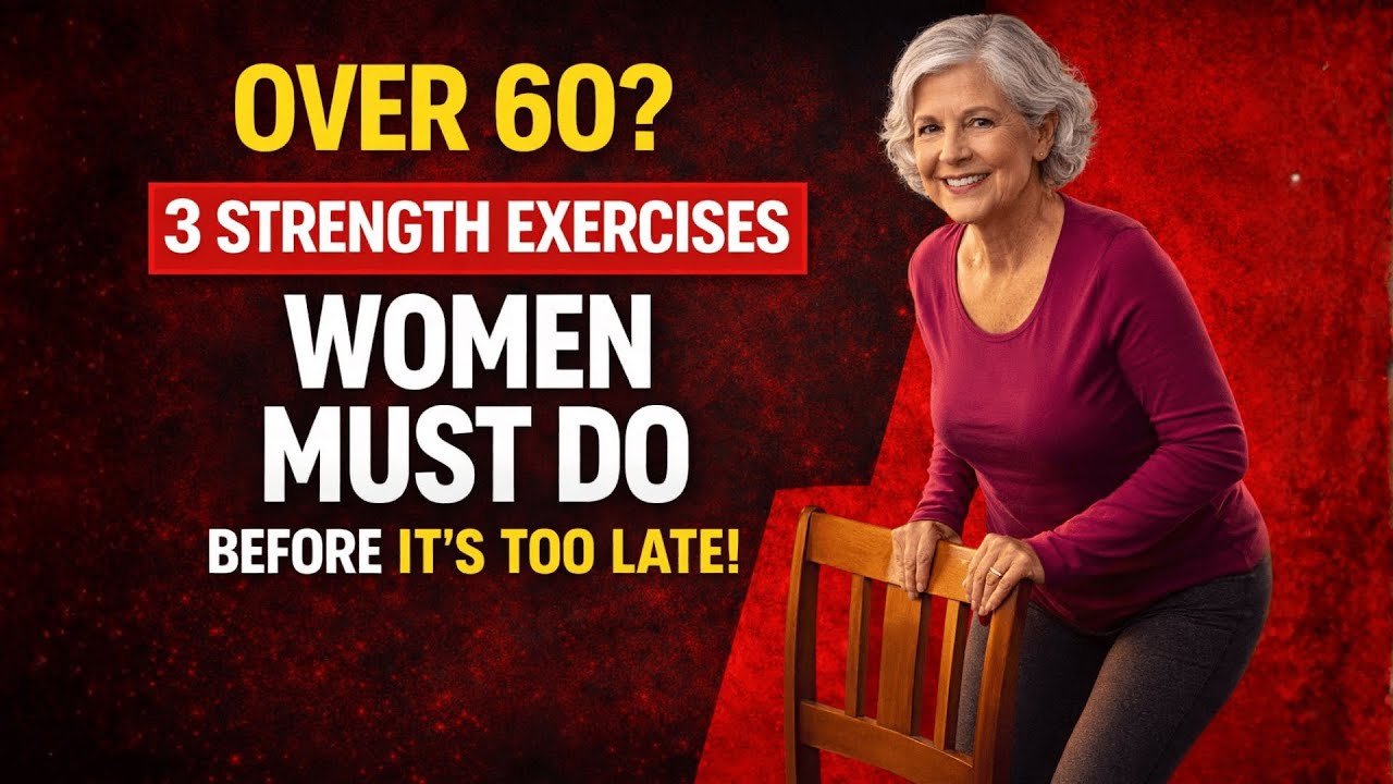 Over 60 3 Strength Training Exercises Every Woman Should DO Before Too Late | Next Chapter Health
