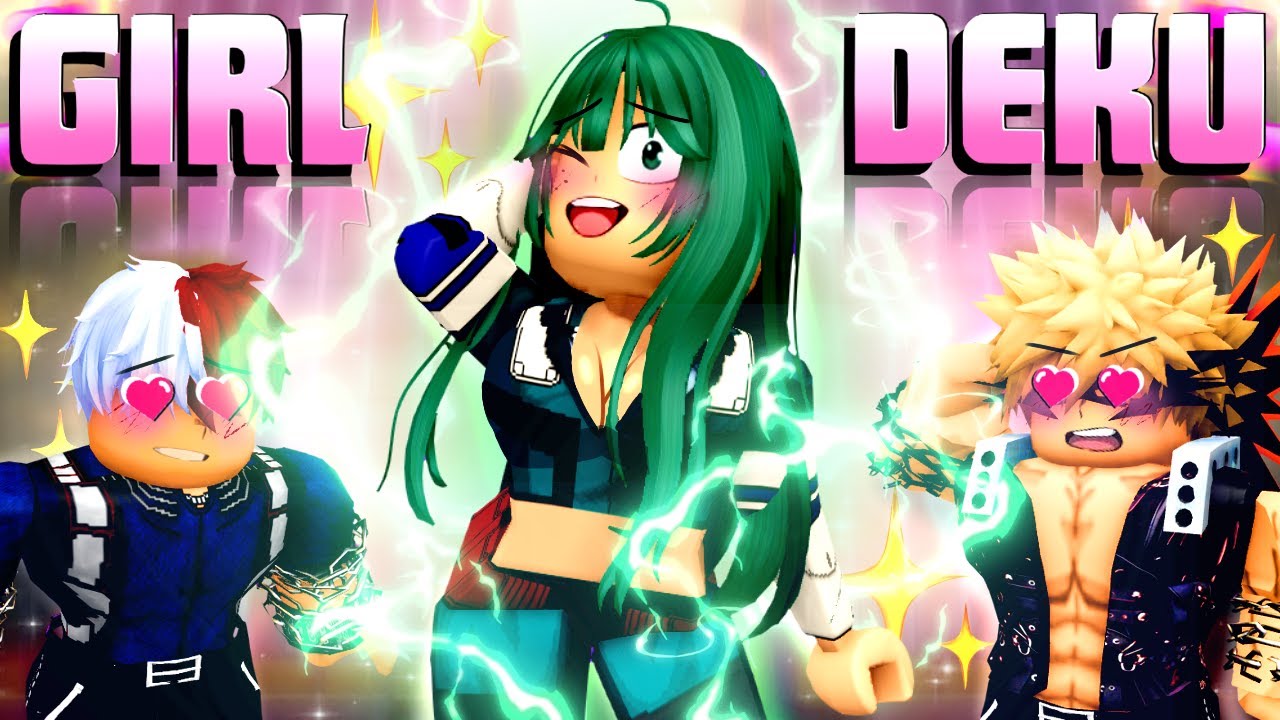 Voice Trolling as GIRL DEKU in Roblox Voice Chat