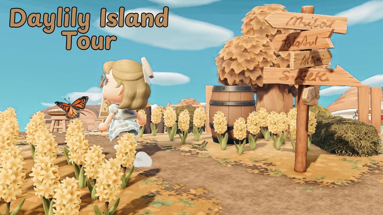 A Cozy Meadowcore Dream | Daylily Island Tour🌼
