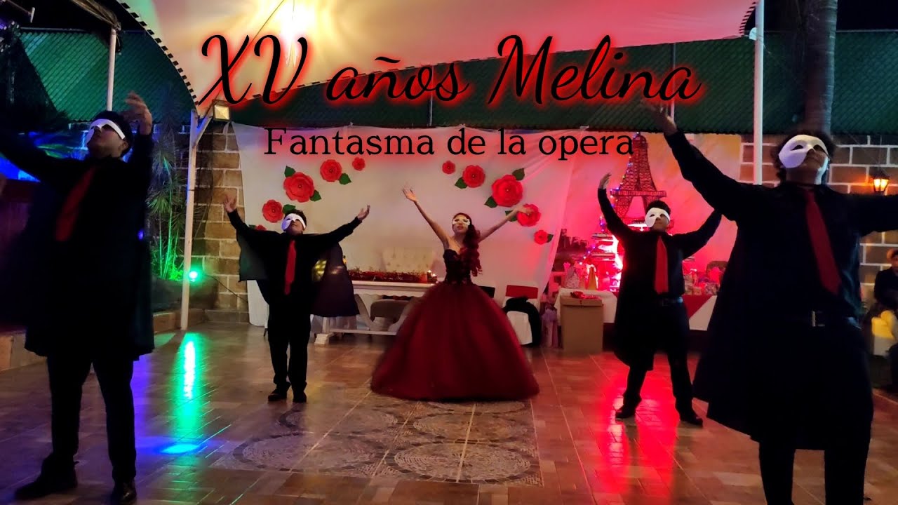 Phantom of the opera - Lindsey Stirling Vals de XV años | 15 años Melina vals de salida