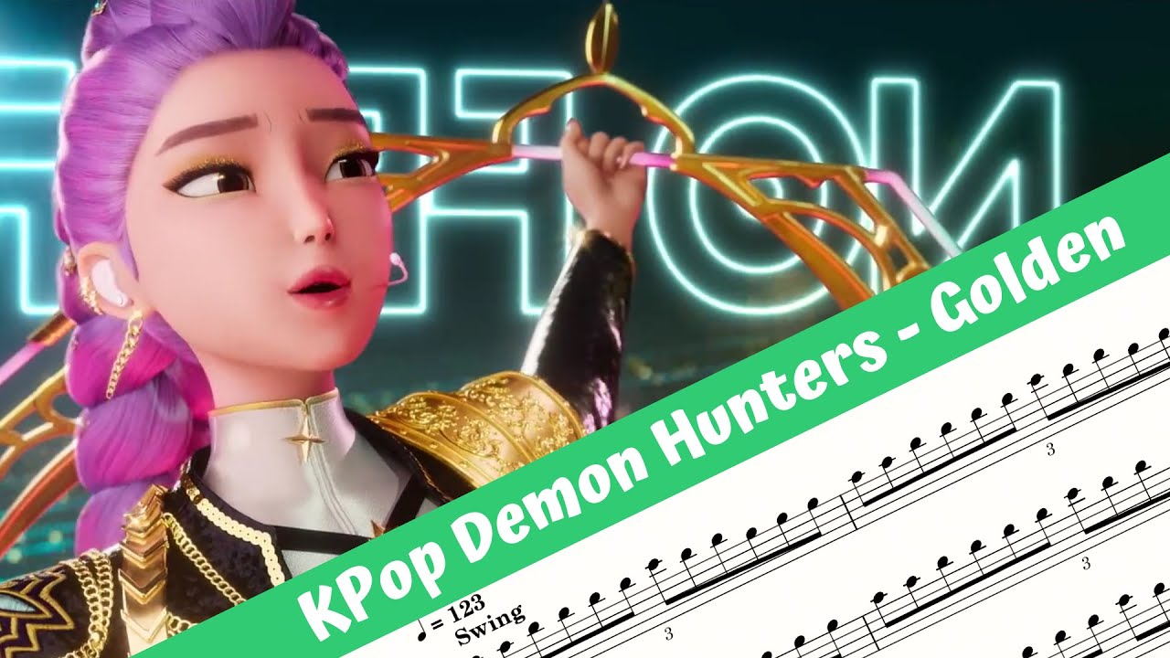 KPop Demon Hunters - Golden (Flute)