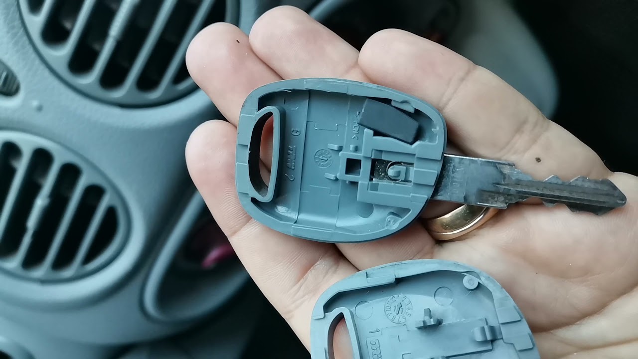 El Renault twingo trae chip en su llave?