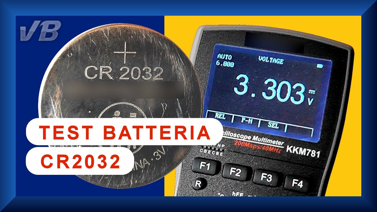 Test Batteria CR2032