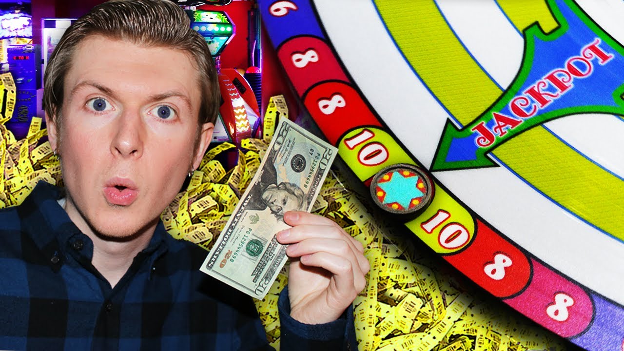 Can I Win the Biggest JACKPOT at the Arcade with $20?