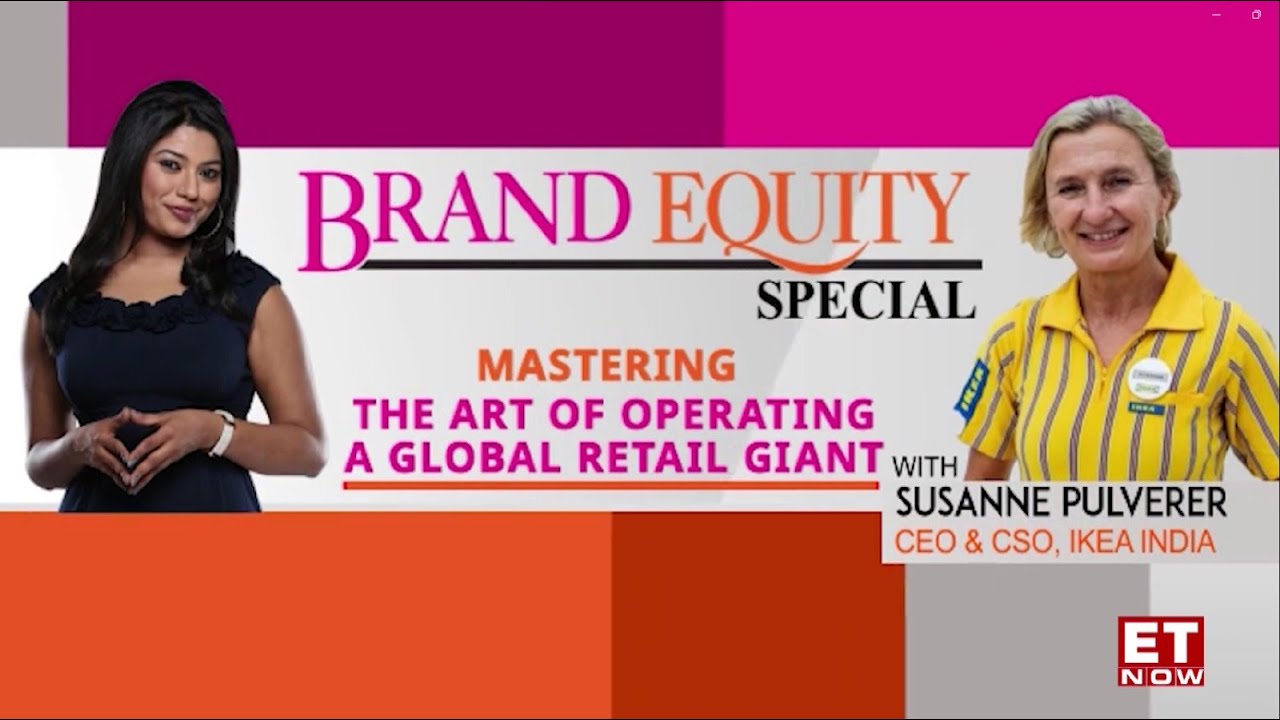 Brand Equity | Ikea's 5-Year India Journey |  A Conversation with CEO Susanne Pulverer | Et Now