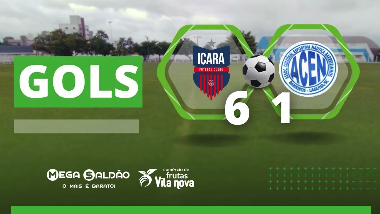 GOLS | Içara 6x1 Barreirinho | COPA SUL 2024