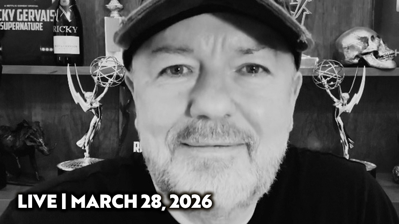 Ricky Gervais Live | March 28th, 2026
