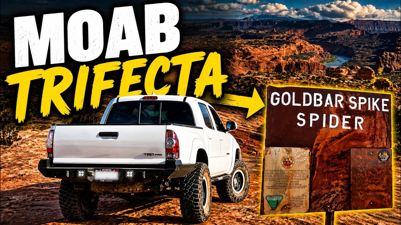 Taking on MOAB's best trails in a Toyota!
