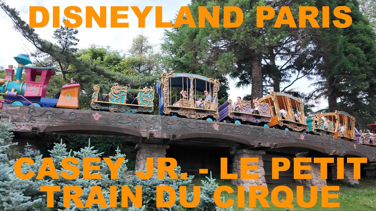 All Aboard Casey Jr! 🚂 Disneyland Paris’ Charming Circus Train Ride