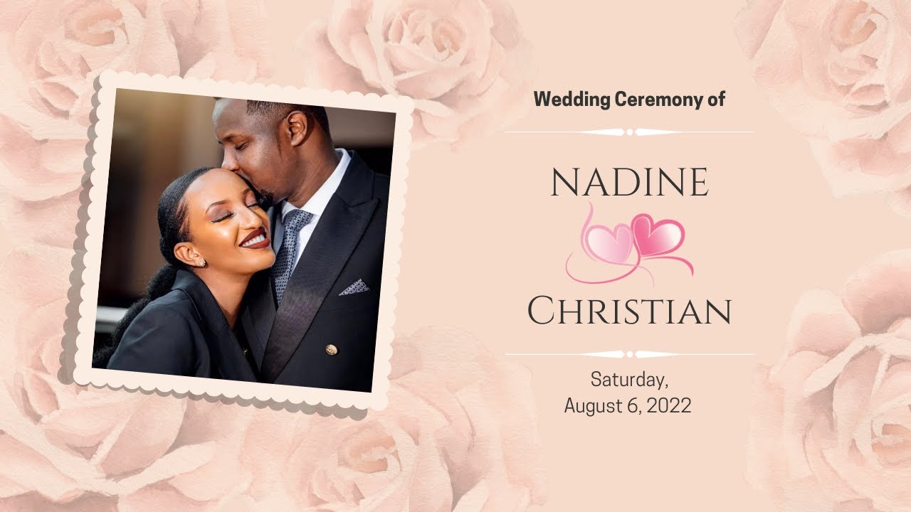Nadine and Christian wedding CEREMONY