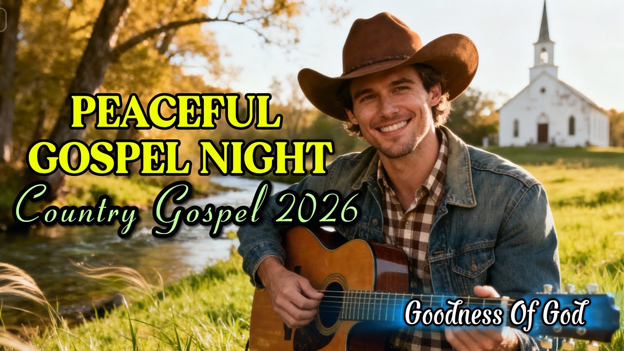 Peaceful Country Gospel Songs for a Quiet Night | Christian Country Worship