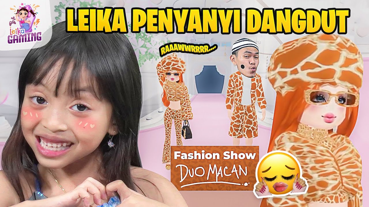 LEIKA FASHION СТАНОВИТСЯ ЧЕЛОВЕКОМ-ТИГРОМ 😱😨 ПЛАТЬЕ, ЧТОБЫ ВПЕЧАТИТЬ ROBLOX [ROBLOX INDONESIA]