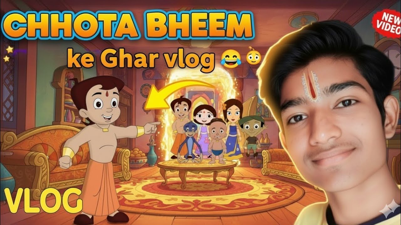 😍Chhota bheem ke ghar vlog 😎 || funny vlog || vlog video..