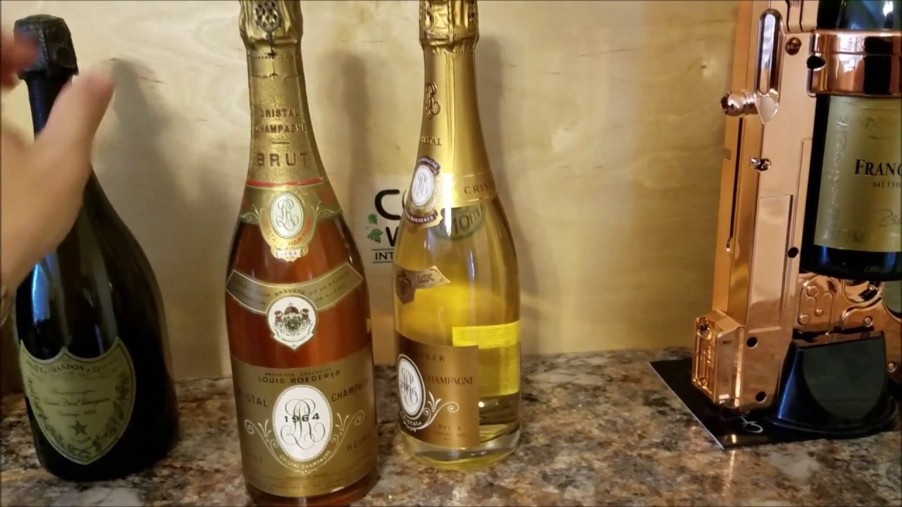 The best way to store Cristal Champagne!