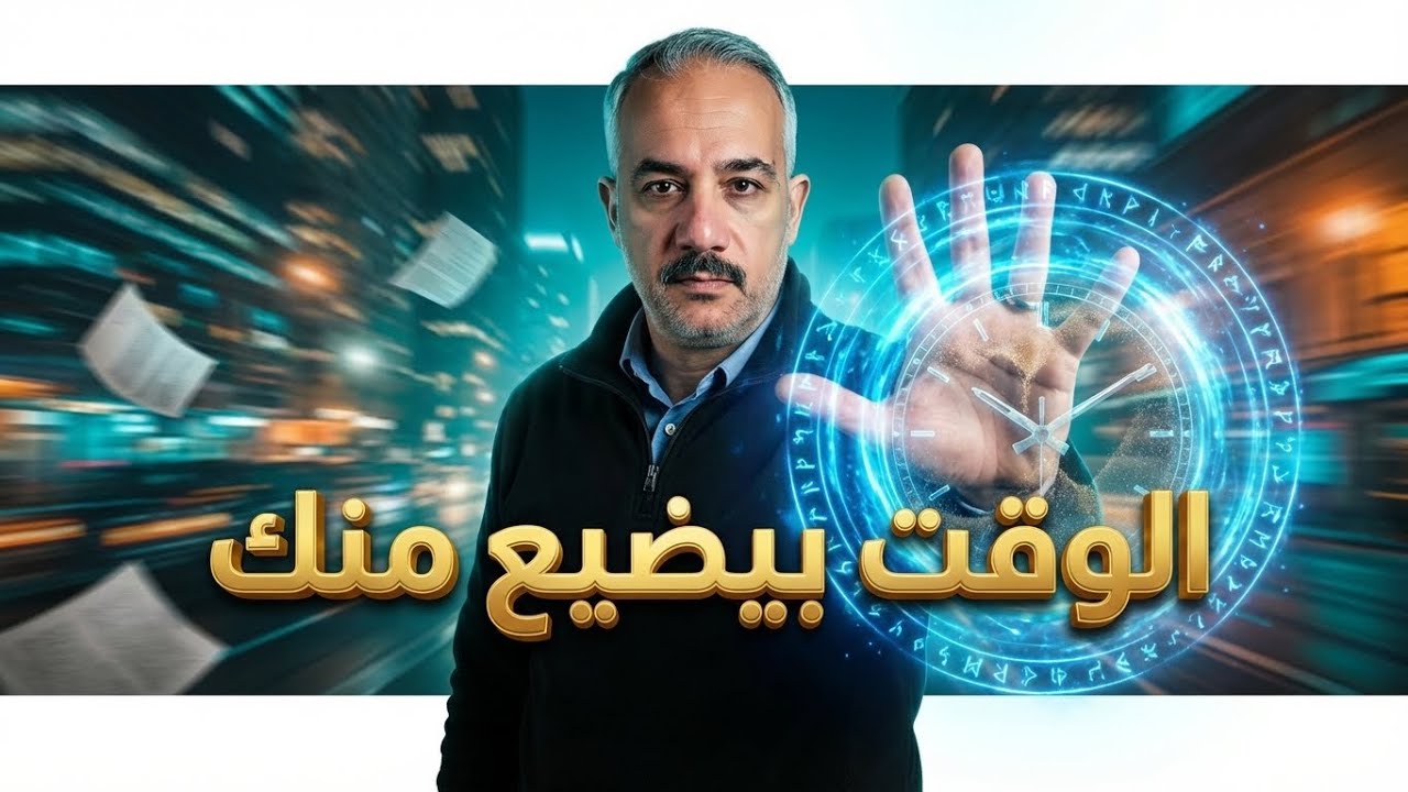 إزاي تتحكم في وقتك وتعيش يومك بجد؟  3 خطوات عملية هتغيّر حياتك