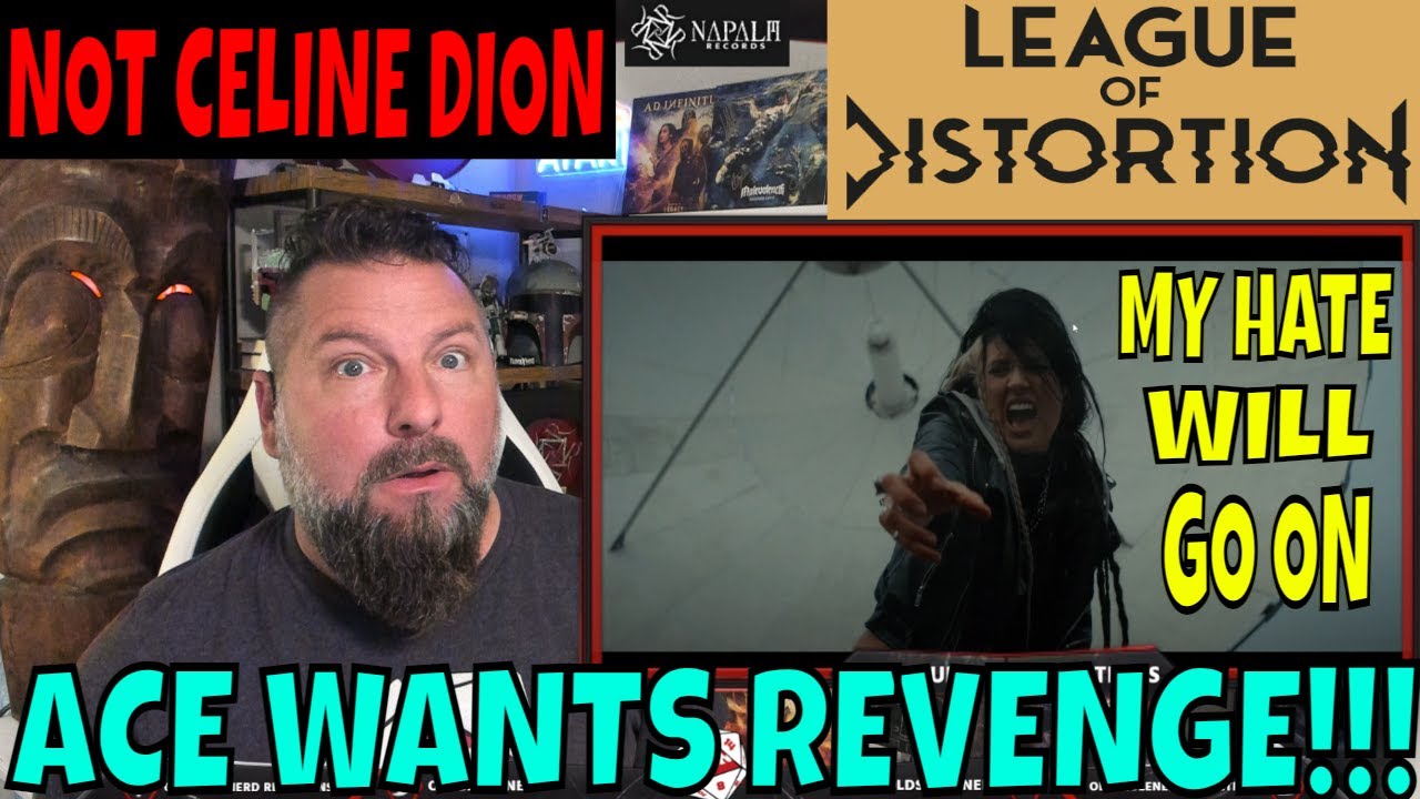 LEAGUE OF DISTORTION - My Hate Will Go On | OLDSKULENERD REACTION